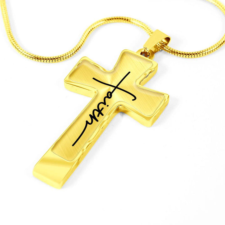 Faith Cross Pendant