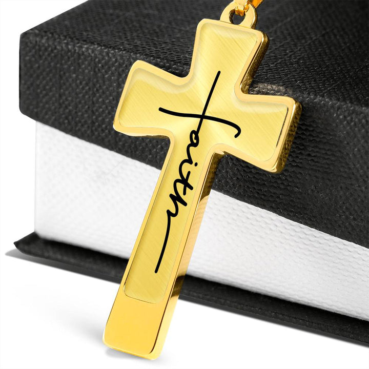 Faith Cross Pendant
