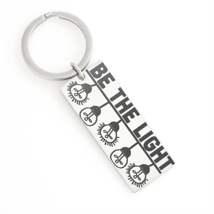 Be The Light Key Ring