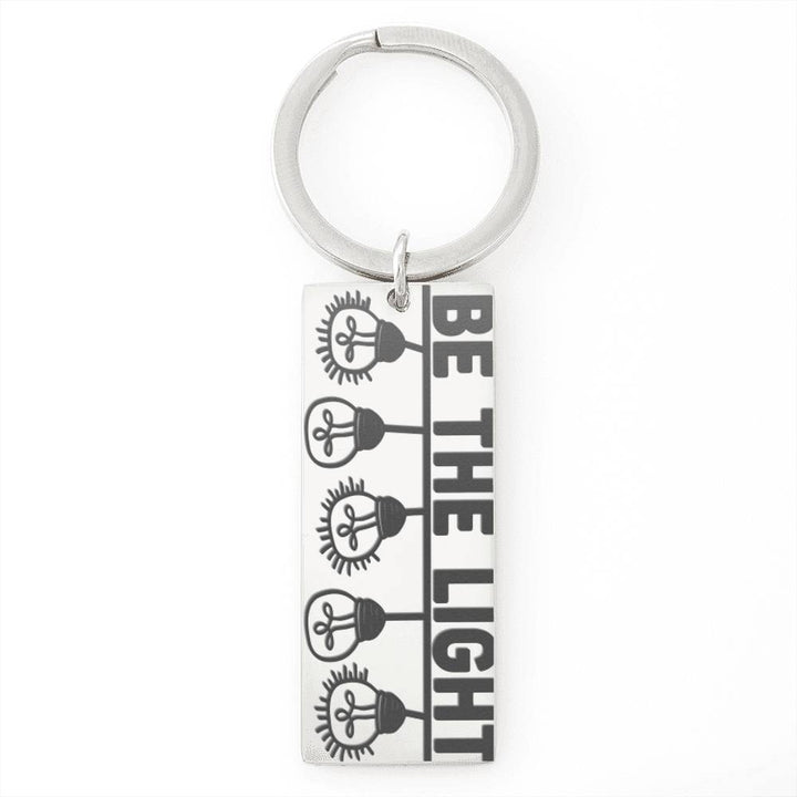 Be The Light Key Ring