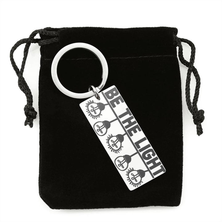 Be The Light Key Ring
